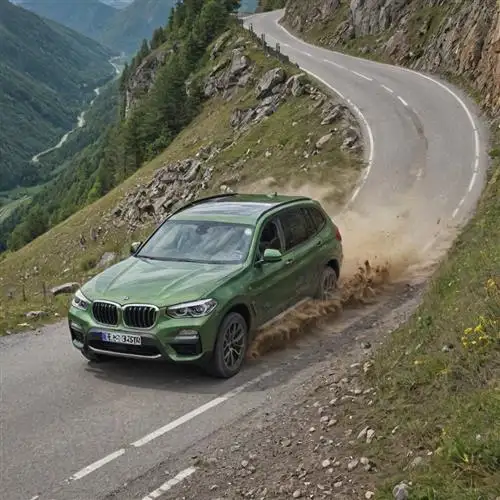 BMW X3 - The BMW X3's Dynamic Stability Control system helps you maintain control of your vehicle in challenging road conditions.